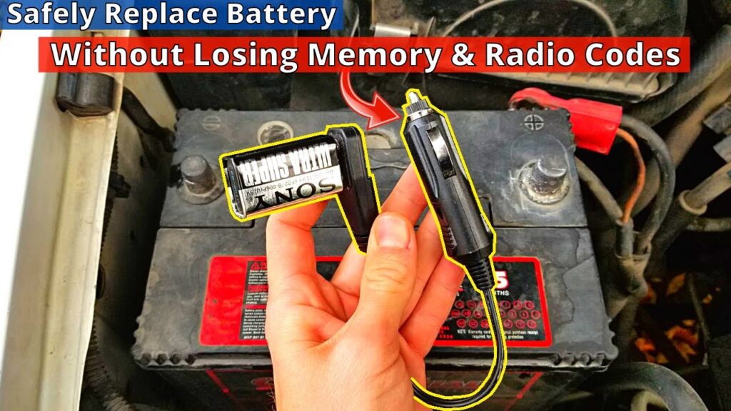 How To Change A Car Battery Without Losing Settings