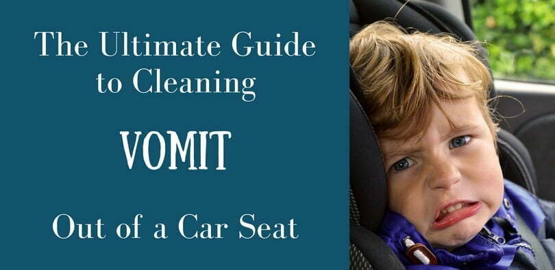 How to Clean Vomit from Car Seat Straps